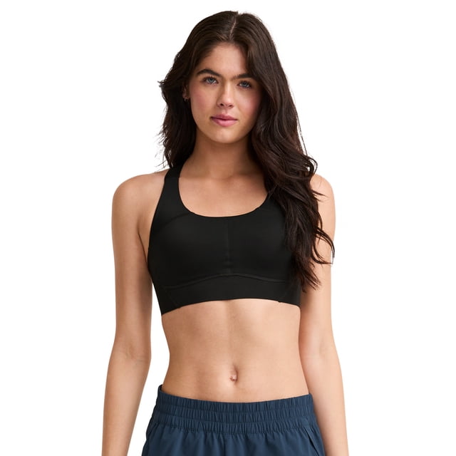 Jockey Women's Contour Hold Mid Impact Racerback Sports Bra