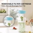 thumbnail image 4 of Feltree 2L Plastic Pitcher with Lid for Iced Tea, Lemonade and Infused Water - Heat Resistant, Dishwasher Safe, Bpa-Free - Ideal for Kitchen, Home, Party, Bar, Wedding, 4 of 8