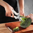 thumbnail image 4 of Multifunctional Kitchen Shears Heavy Duty Stainless Steel Scissors Assist Tool For Efficient Food Preparation, 4 of 5