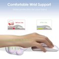 thumbnail image 1 of Small Cats Paw Mouse Pad With Wrist Support Cushion Soft Silicon WristRest Mousepad Ergonomic Computer Mouse Pads, 1 of 6