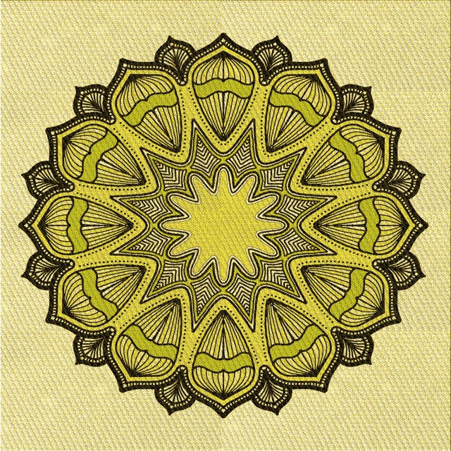 Ahgly Company Tapis d'Intérieur Lavable en Machine Carré Transitionnel Jaune Néon, 7 Pieds Carré
