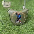 thumbnail image 2 of relayinert Embroidered Montage Style Golf Cover Fashionable And Durable Protection For Club Club Cover A-style semicircle, 2 of 6