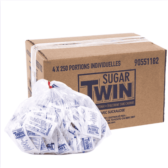 Sugar Twin avec Sucralose 250 Unités (4/caisse)