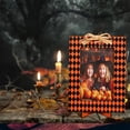 thumbnail image 3 of Meitianfacai Halloween Photo Frame Ornament Party Decoration Sense Photo Props Halloween Wooden Crafts, 3 of 5