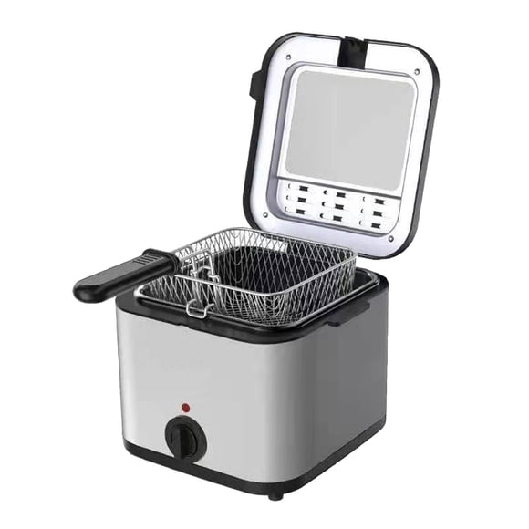 Mini Friteuse à Huile Profonde Casserole de Friture Électrique Friteuse à Poisson Gadgets de Cuisine Polyvalents Friteuse Friture Nourriture pour Croustilles Légume
