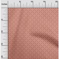 thumbnail image 2 of oneOone Cotton Silk Rust Brown Fabric Asian Block Craft Projects Decor Fabric Printed By The Yard 42 Inch Wide, 2 of 4