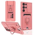 thumbnail image 1 of Big Savings! S25 Ultra Case with Sliding Camera Lens Cover, Military-Grade Shockproof Protective Phone Case with Lanyard Strap, Card Bag, and Durable Design for S25U, 1 of 7