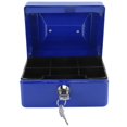 thumbnail image 2 of Rdeghly Safe Lock Box, Cash Box, Mini Portable Security Lock Box 6inch Lockable Money Storage Box For Home, 2 of 8