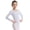 White, variant on iiniim Kids Girls Long Sleeve Ballet Dance Leotard Bodysuit Gymnastics Unitard Bodysuit Dancewear Pink 6