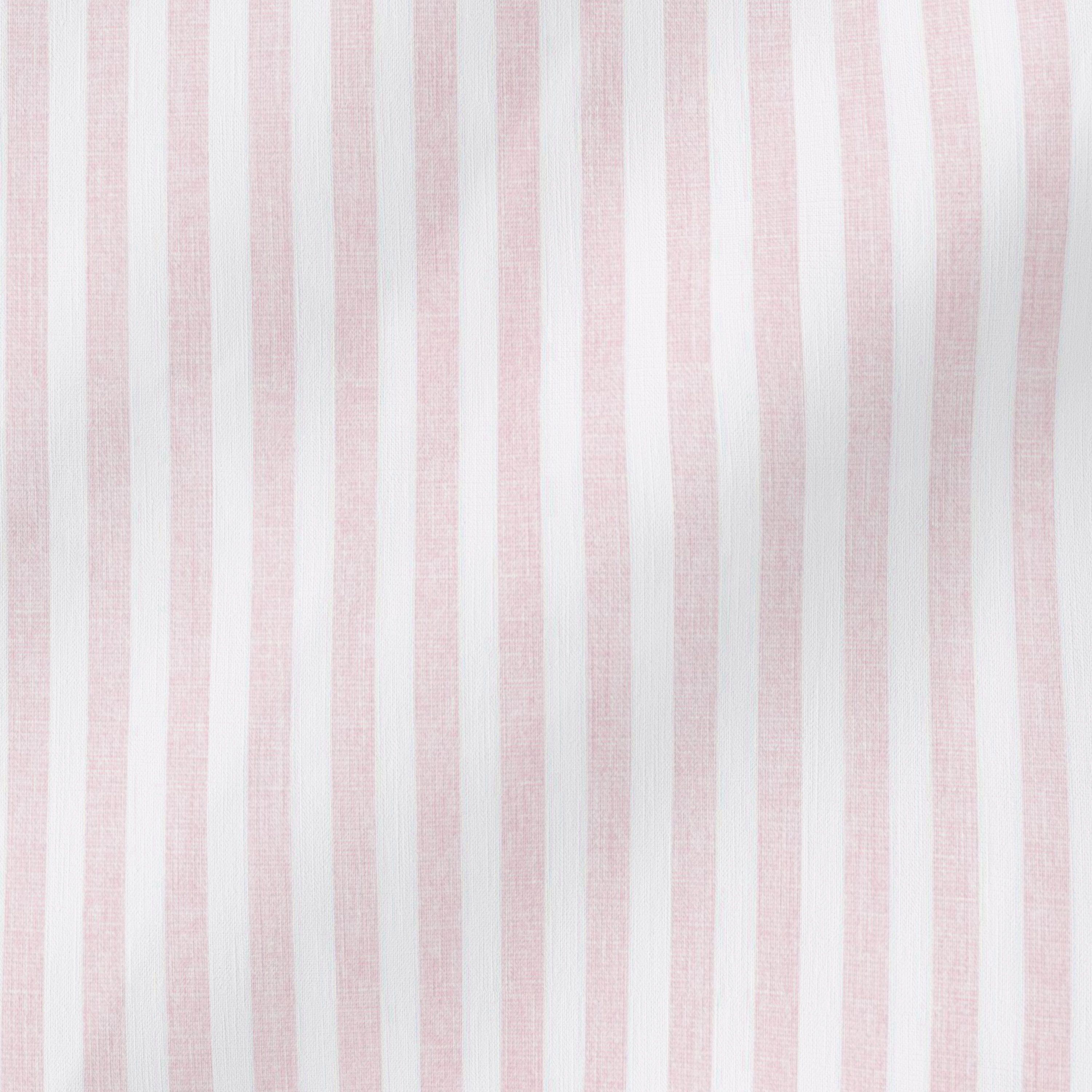 Mainstays Kids 220TC Cotton Stripe Pink Double, 4 Piece Sheet Set