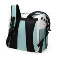 thumbnail image 1 of Sac de Voyage pour Animaux Sangle Réglable Transporteur Pliable Respirant pour Chat Randonnée Marche Vert, 1 of 8