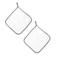 thumbnail image 1 of Oleegame 2PC Ten Dollar Items 1PCS Rag Dish Cloth Water Absorption Thickening Pot Washing Towel Table Home Kitchen Dishcloth White, 1 of 9