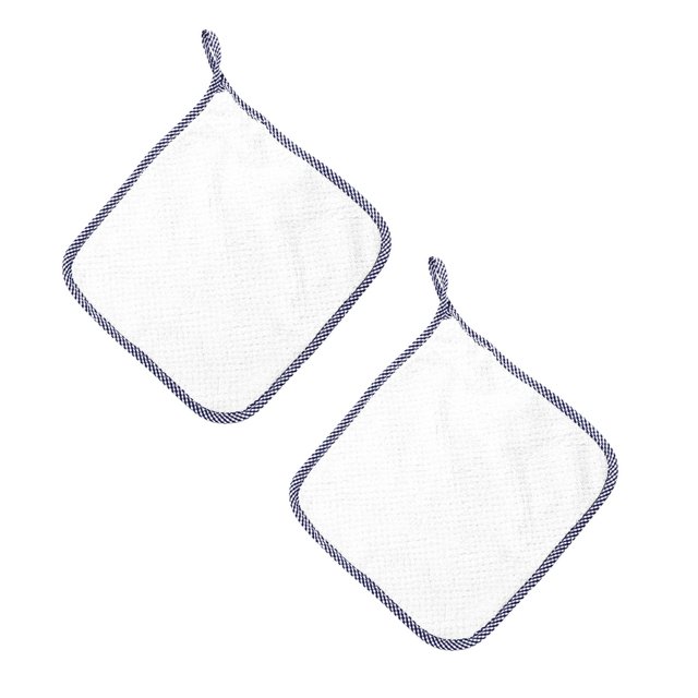Oleegame 2PC Ten Dollar Items 1PCS Rag Dish Cloth Water Absorption Thickening Pot Washing Towel Table Home Kitchen Dishcloth White