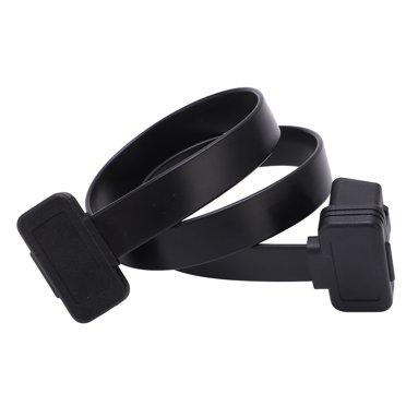 Adaptateur de Diagnostic Connecteur Obd2 16 Broches Rallonge de Diagnostic Cordon OBDII 16 Broches Mâle vers Femelle Câble d'Extension Cordon de Diagnostic pour Voiture pour Lecteur de Code de Lecteur de Scanneur Obd2