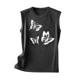 thumbnail image 3 of LSLJS Blouse Sans Manches Imprimée Décontractée pour Femme à Col Rond, Aguichant, Ajustée, Chandail à Enfiler, Débardeurs pour Femmes, 3 of 4