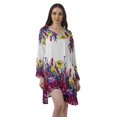 thumbnail image 1 of Moomaya Robes Décontractées Femmes Rayonne Robe Mini à Manches Longues pour Femmes, 1 of 4
