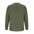thumbnail image 3 of AherBiu Chandails à Manches Longues pour Hommes Col Ras du Cou Coupe Décontractée Hauts Automne Hiver Décontractés Amples Légers Chandail, 3 of 5