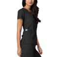 thumbnail image 3 of Adar Uniformes Médicaux Universels pour Femmes - Haut de Sarrau Curvé Charmant, 3 of 7