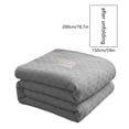 thumbnail image 3 of Fwttom Cotton Bed Blanket Twin Cotton Thermal Blanket Bed Throw Breathable Soft Comfortable Blanket for All Season, 3 of 6