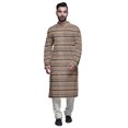 thumbnail image 1 of Atasi Kurta-Pyjama Long en Coton Imprimé pour Hommes, Kurta-Pyjama Décontracté de Designer, Vêtements, 1 of 5