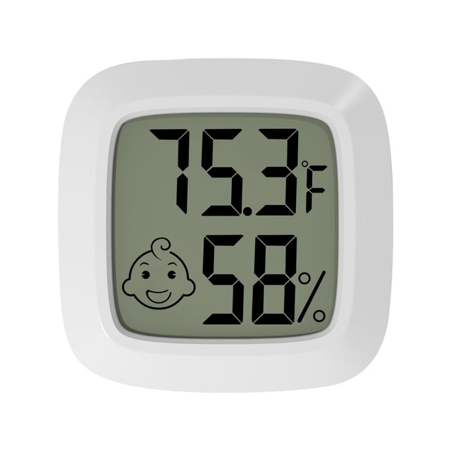TIMIFIS Thermometer Mini Hygrometer Indoor Infant Bedroom Hygrometer With Magnetic Absorption Gift