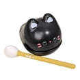 thumbnail image 1 of 2025 New PVC Imitation Wooden Fish Drum - Percussion Instrument, Mind Calming, for Home Decoration, Stress Relief, 1 of 4