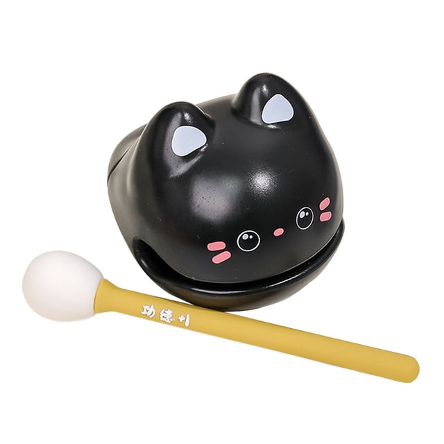 2025 New PVC Imitation Wooden Fish Drum - Percussion Instrument, Mind Calming, for Home Decoration, Stress Relief