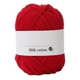 thumbnail image 2 of Birdeem Colorful Hand Knitting 25G Knitting Crochet Milk Soft Baby Cotton Wool Yarn, 2 of 9