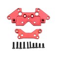 thumbnail image 2 of Front Rear  Tower, Aluminum Alloy Beautiful Appearance Front Rear Shock Towers Reduce Vibration  for HBX 1/18 18859E 18858E 18857E Red, 2 of 8