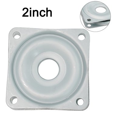 Bgsha Seat Swivel Plate, Hoopever Bar Stool Swivel Plate, Square Heavy Duty Turntable Bearing Plate Steel Ball Bearing 360° Rotating Seat Base Plate for Bar Stool Chair TV Table Bar Swivel Boat Seat