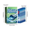 thumbnail image 2 of Drain Pipe Cleaning Powder Box Set Of 6 Packets Clog Remover For Sink Tub Toilet Maintenance, 2 of 9