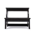 thumbnail image 3 of Butler Specialty Company Melrose Wood Step Stool - Dark Brown, 3 of 6