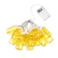 thumbnail image 1 of 10FT 20LED Christmas Beer Mug String Lights Decorative Fairy Lights LED Hanging Lights Always On, 1 of 8