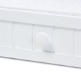 thumbnail image 2 of Baxton Studio Neves Tiroir-Lit Simple en Bois, Blanc, 2 of 7