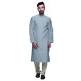 thumbnail image 1 of Atasi Kurta Décontracté Imprimé à Col Chinois avec Churidar Kurta Chemise pour Homme, 1 of 1