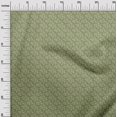 thumbnail image 3 of oneOone Georgette Viscose Olive Green Fabric Toile Sewing Craft Projects Fabric Prints By Yard 42 Inch Wide, 3 of 4