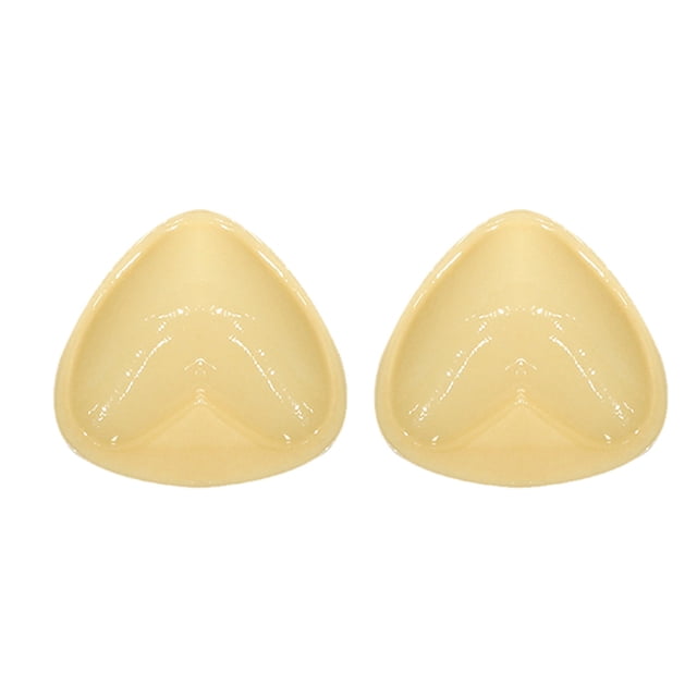 Gather Triangle Double Full Rubber Chest Paste Self Adhesive Underwear Thickened Large Size Sponge Chest Pad Insert