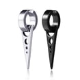 thumbnail image 2 of 1 Pair Men Geometric Titanium Steel Prevent Allergy Ear Non Piercing Earring Clips Male Non Piercing Jewelry Earrings, 2 of 9
