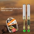 thumbnail image 2 of 6 Pcs Fishing Float Rests Rotation Swivels Flexible Anti Knot No Hurt Lines Professional Fishing  Tool Silicone Bobber H, 2 of 10