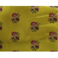 thumbnail image 4 of oneOone Georgette Viscose Fabric Floral Block Printed Fabric 1 Yard 42 Inch Wide, 4 of 4