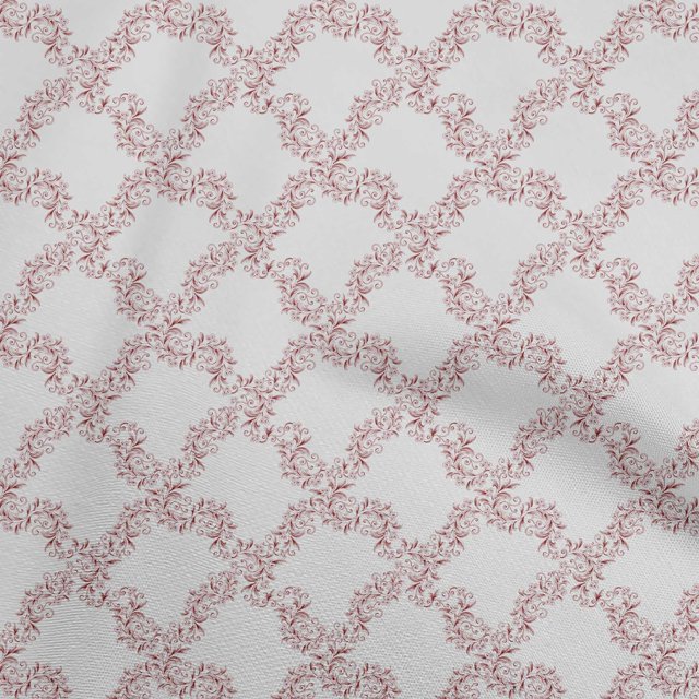 oneOone Viscose Jersey Light Gray Fabric Asian Block Craft Projects Decor Fabric Printed By The Yard 60 Inch Wide