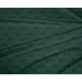 thumbnail image 4 of oneOone Polyester Lycra Teal Green Fabric Rabbit Animal Fabric For Sewing Printed Craft Fabric By The Yard 56 Inch Wide, 4 of 4