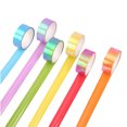 thumbnail image 1 of 10pcs Shiny Colorful Adhesive Tape Rainbow Colored Decorative Craft Adhesive Tape Sticky Tape Random Color, 1 of 8