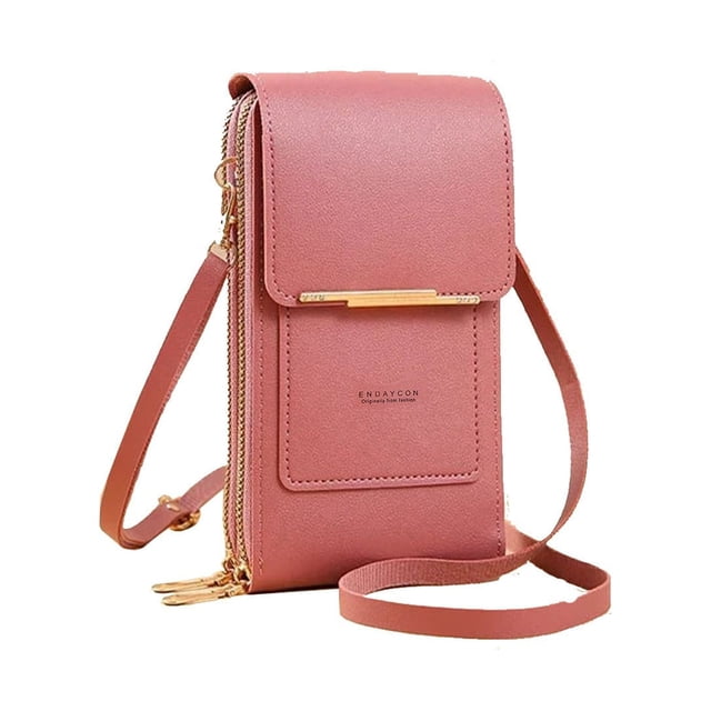 Leather Bag,Touch Screen Phone Bag, Storage Small Bag, Touch Screen Cell Phone Bag, Organizer Pouch