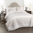thumbnail image 4 of Lush Decor Ens de Courtepointe Hygge Geo 3Pc TG, 4 of 5
