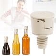 thumbnail image 1 of Olive Oil Bottle Pourer Spout - Auto Flip. Soft Rubber Stopper, Arc Design. Leak - proof, 75° On/Off Angle. ABS Material, 1 of 5