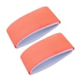 thumbnail image 1 of Siruishop 2 Pieces Ski Straps Ski Wraps Straps Ski Fastener Straps Portable Adjustable Ski Orange, 1 of 8