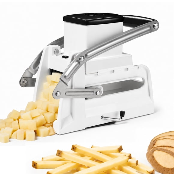 Starfrit Pro Coupe-frites et Cubes, Extra Lame Julienne, Tranche, fait des frites et des cubes, Lames en acier inoxydable, Facile à nettoyer