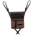 thumbnail image 1 of funtasica Car Back Seat Hanging Storage Organizer with Pockets Adjustable Backseat Bottle Brown, 1 of 6