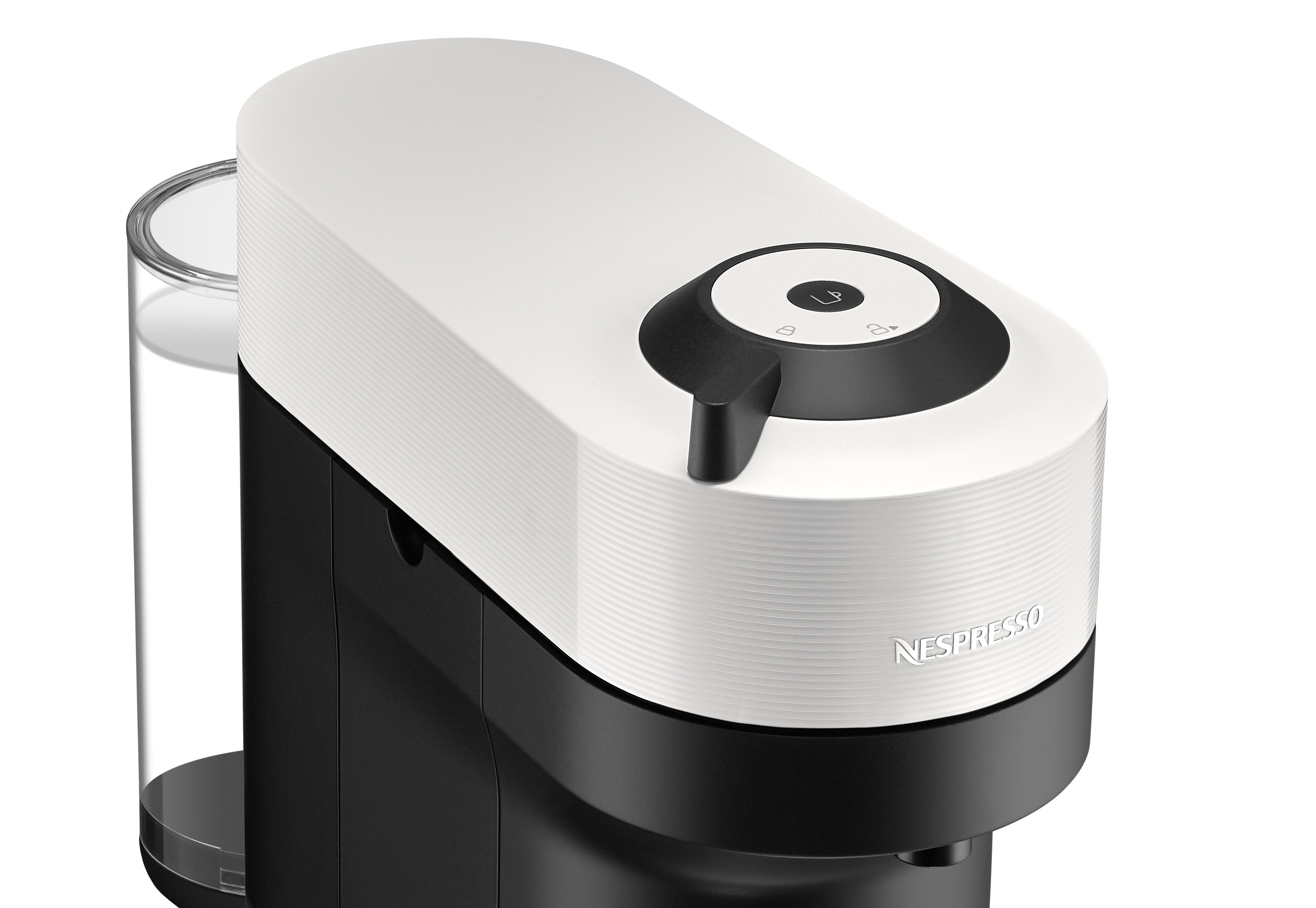 Nespresso Vertuo Pop Coffee and Espresso Machine Coconut White by Breville 6 Coffee Sizes